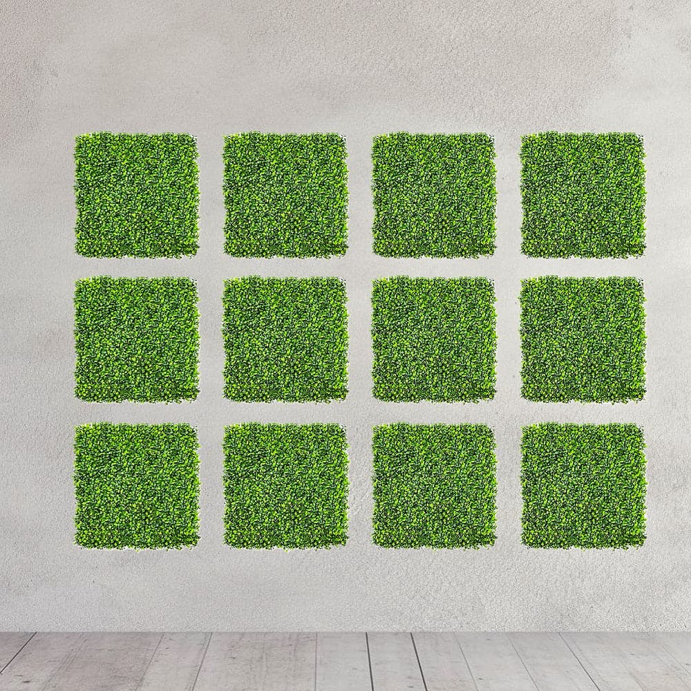 Artificial Boxwood Hedge Panels